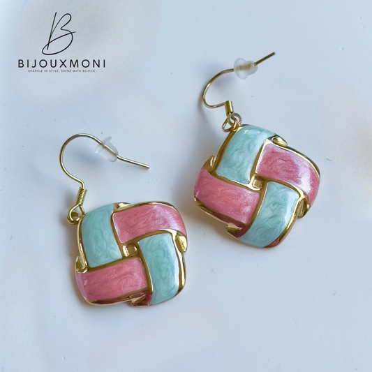 Colored Tangled Earrings