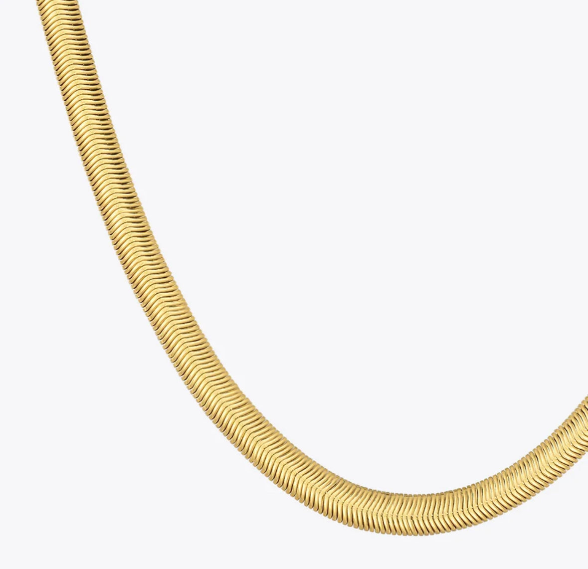 Minimalist Thick Necklace