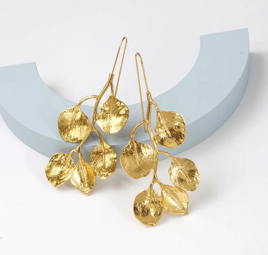 Drop Leaf Earrings