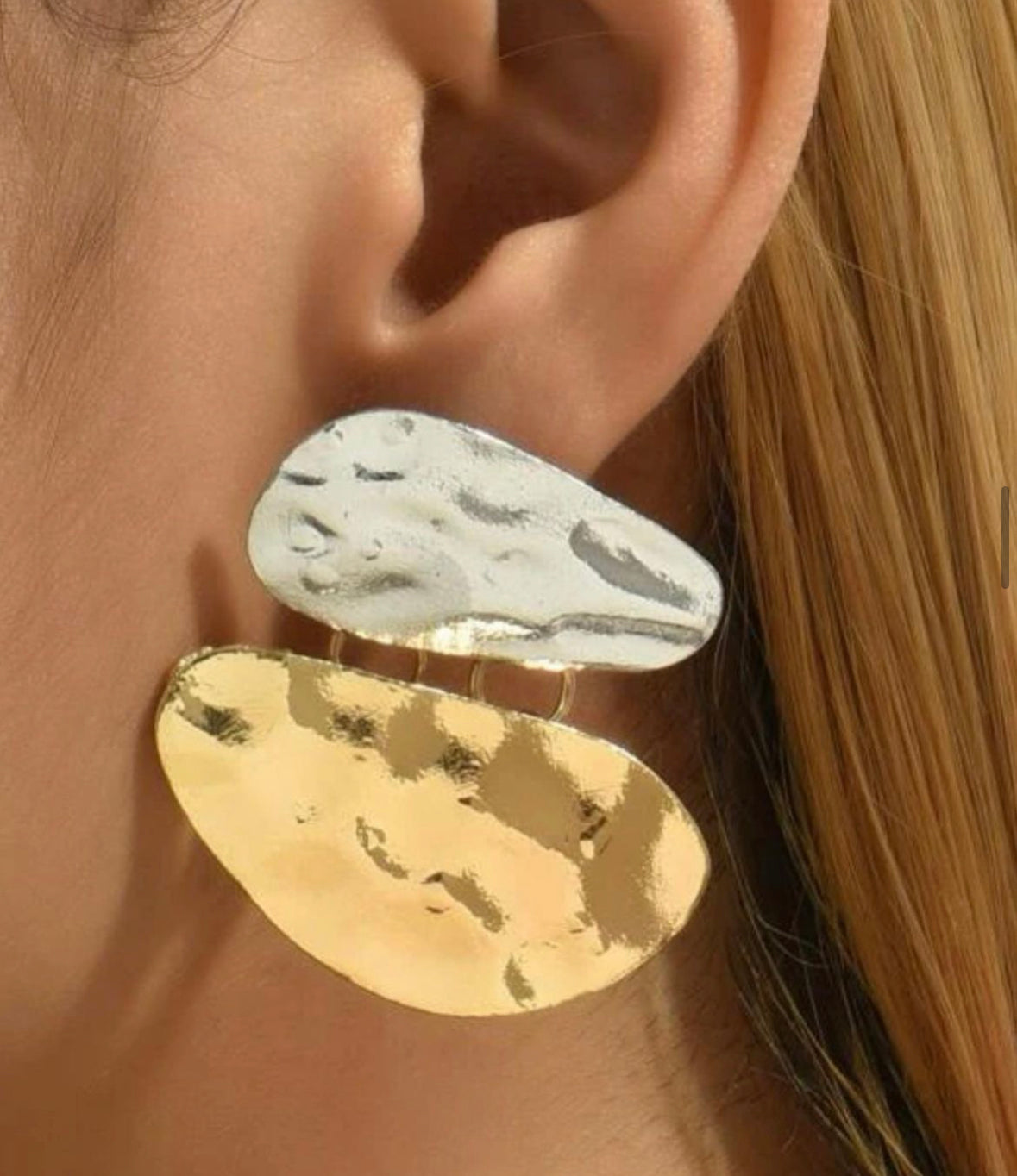 Two Tone Earrings
