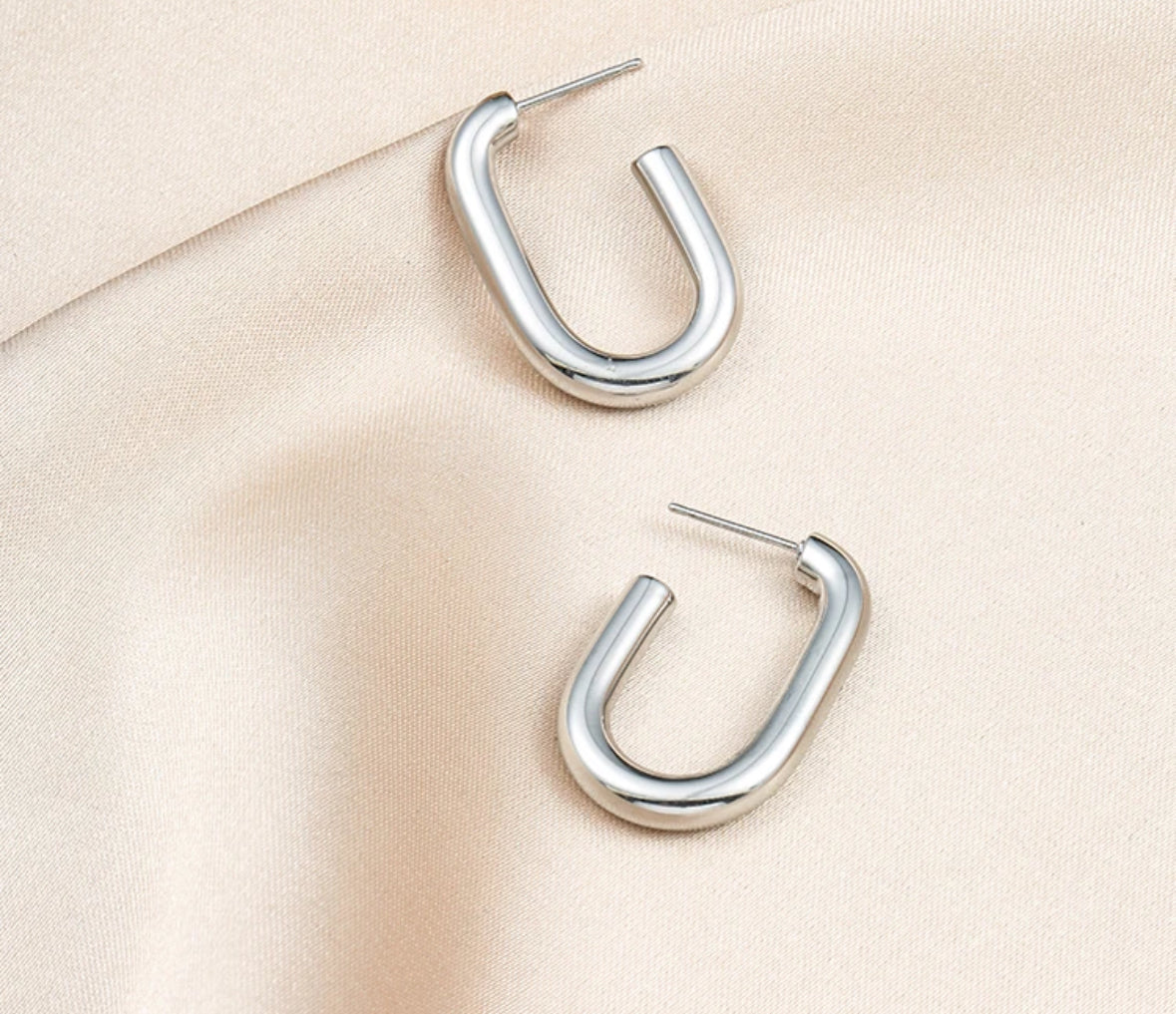 U Shaped Earrings