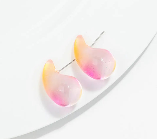 Jelly Teardrop Earrings