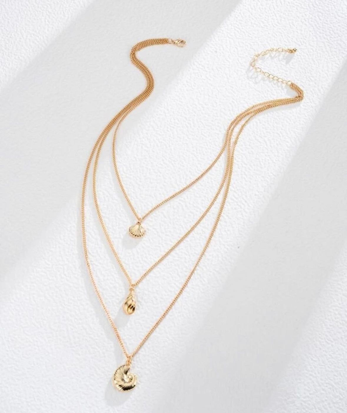 Shell Sharm Layered Necklace