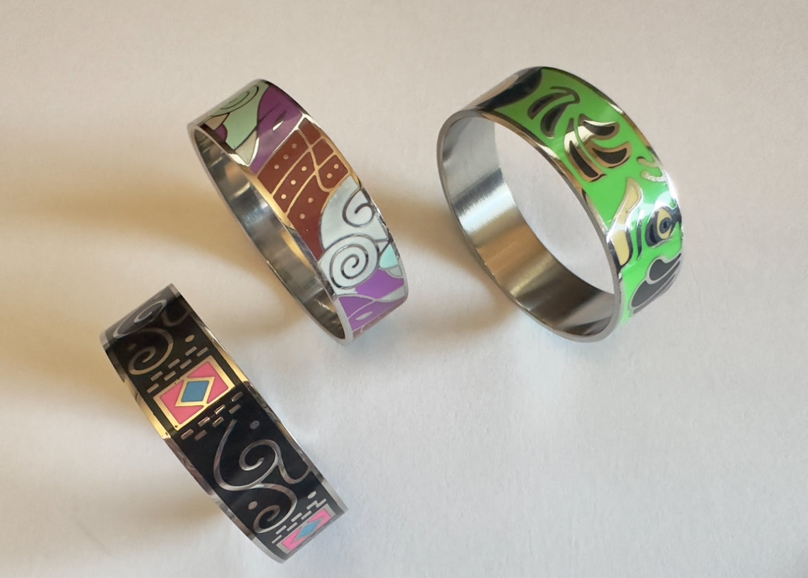 Colored Bangles