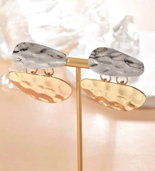 Two Tone Earrings