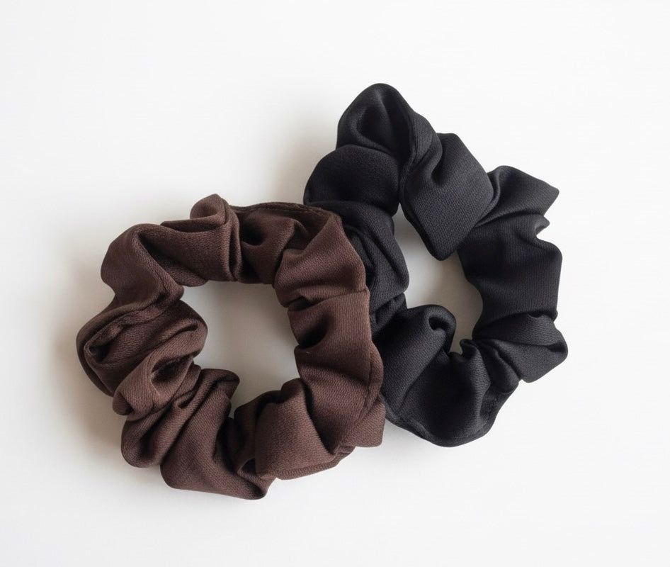 2pcs Satin Small Scrunchie