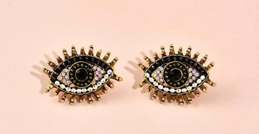 Eye Stud Earrings