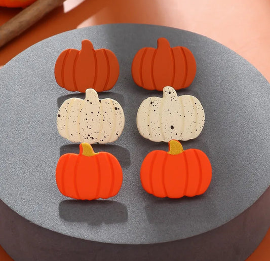 Pumpkin Earrings