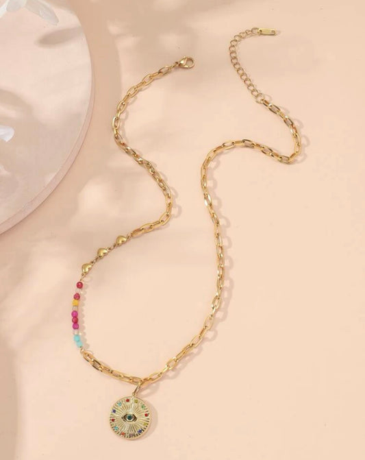 Evil Eye Charm Necklace