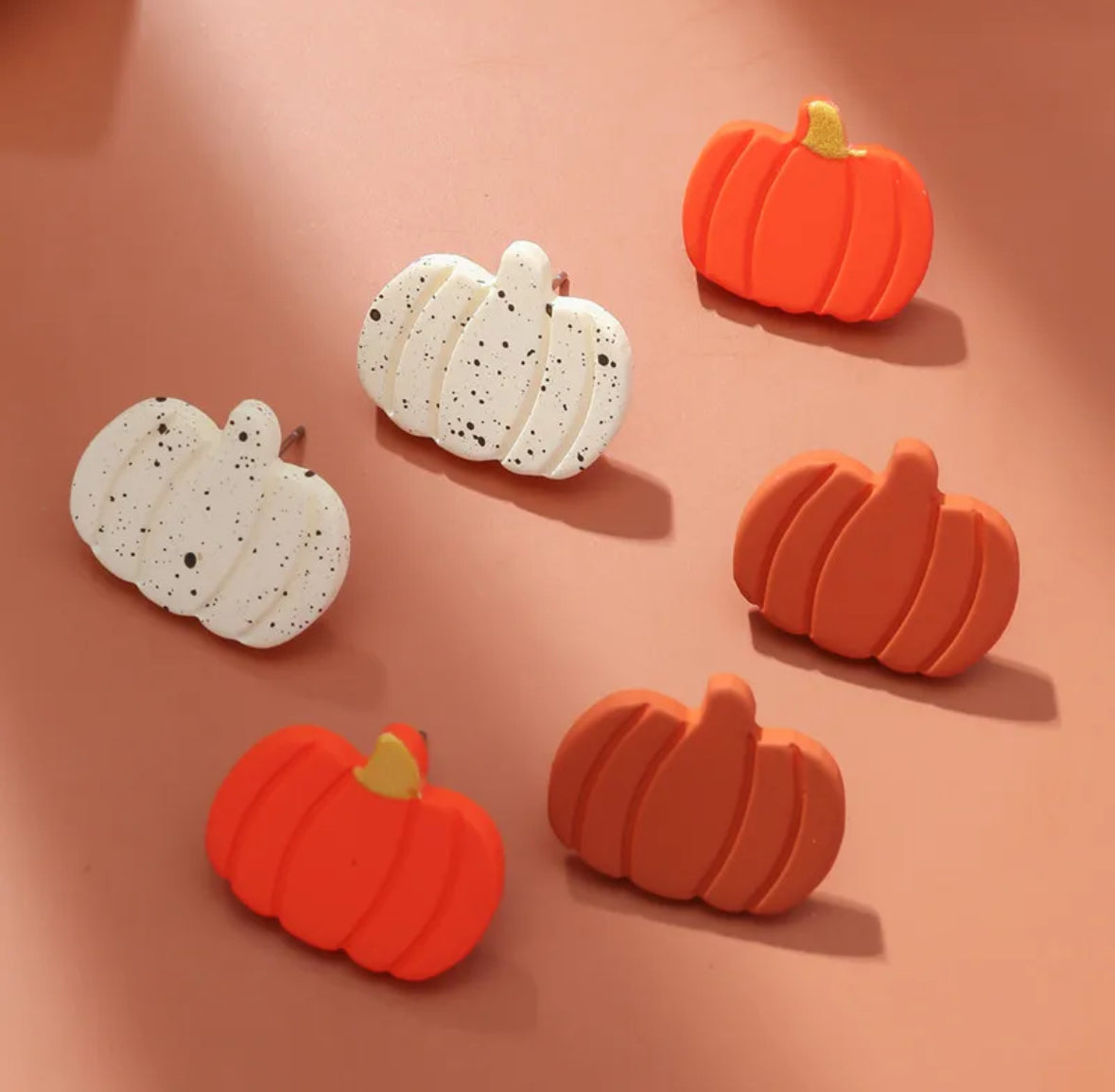 Pumpkin Earrings