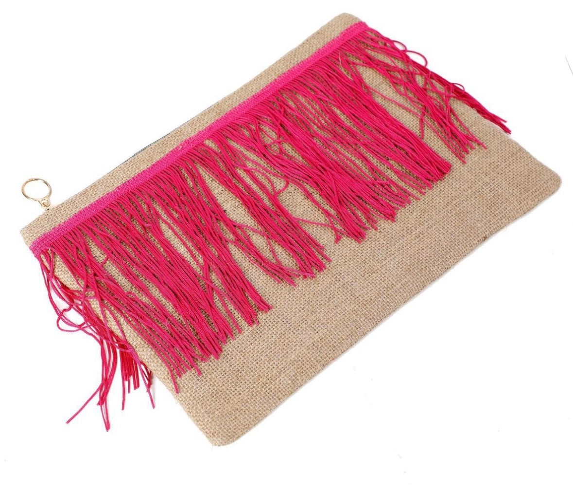 Handmade Zipper Clutches