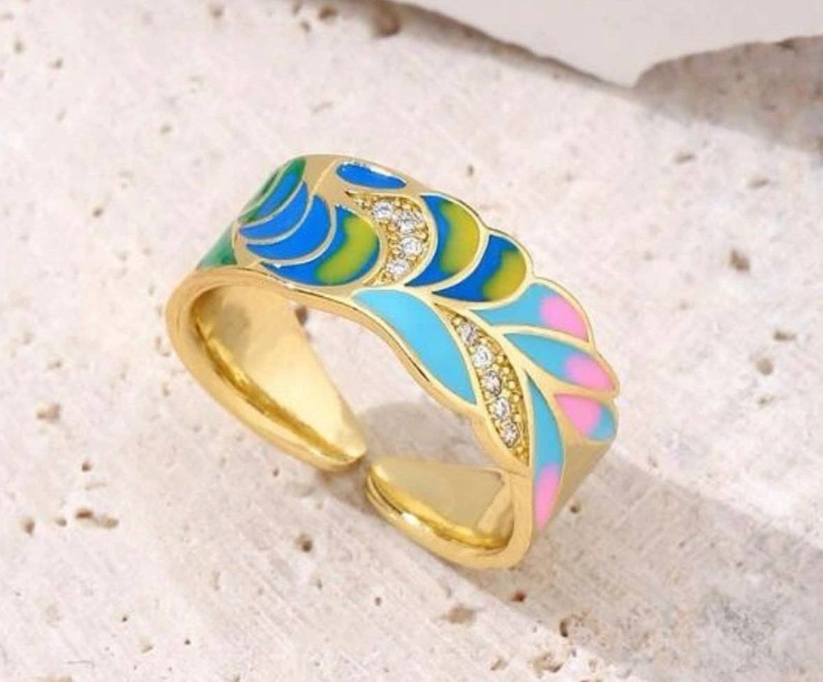 Leaf Cuff Ring