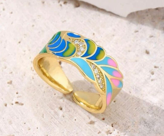 Leaf Cuff Ring