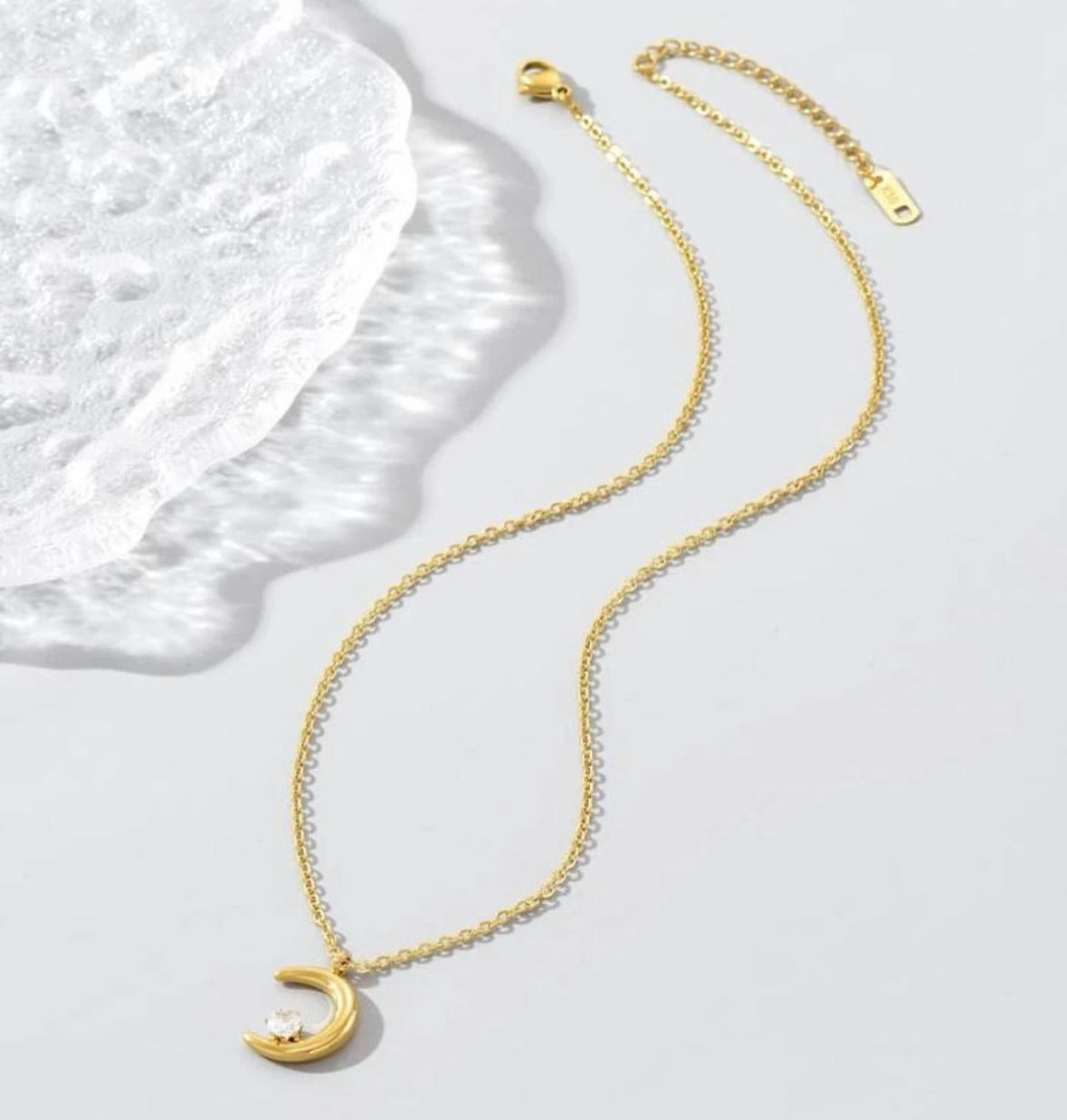 Moon Charm Necklace
