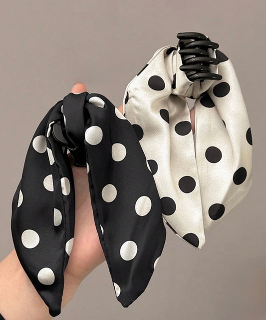 Polka Hair Clips