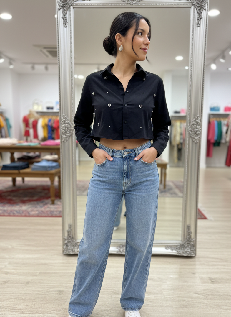 Cropped Shirt