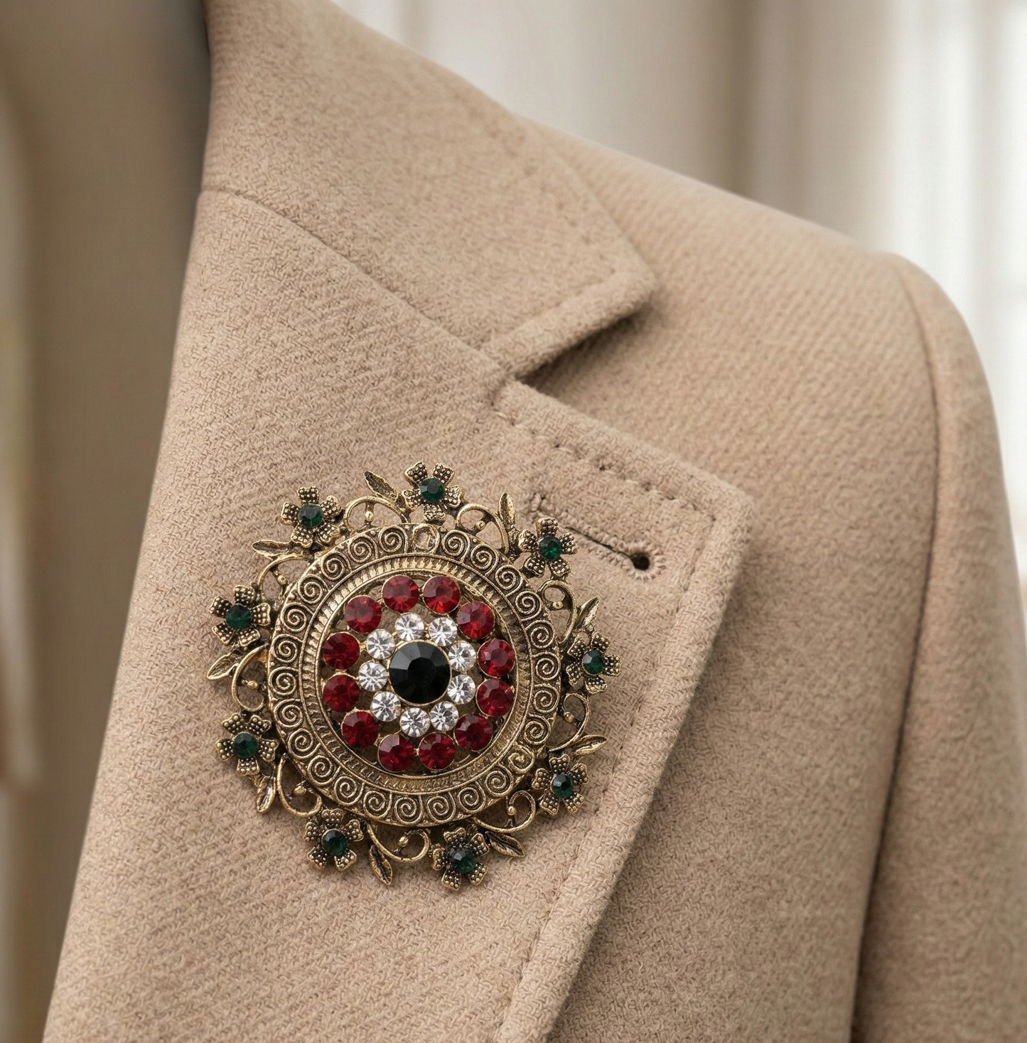 Baroque Antique Broche
