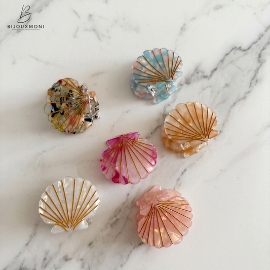 Mini Shell Hairclip