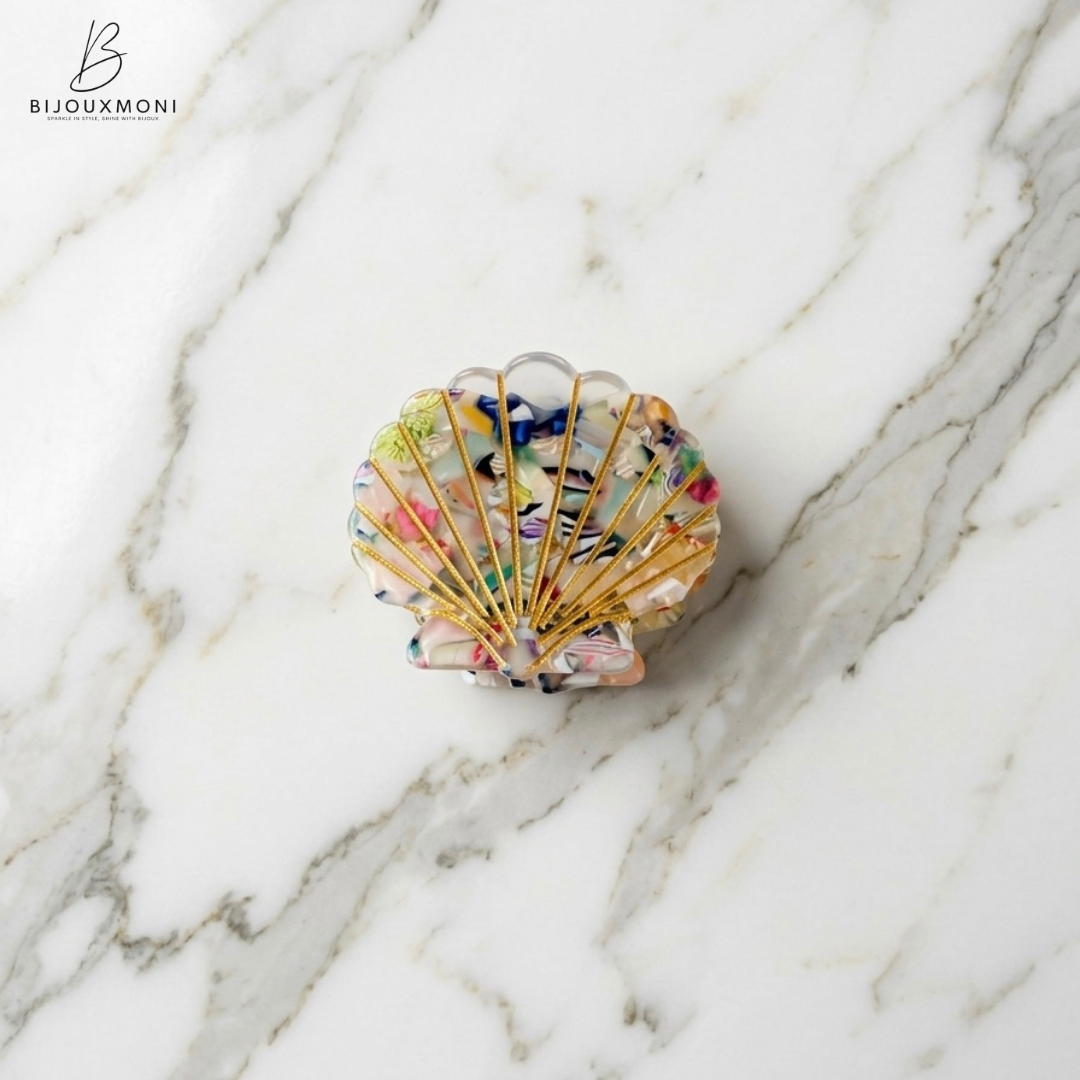 Mini Shell Hairclip