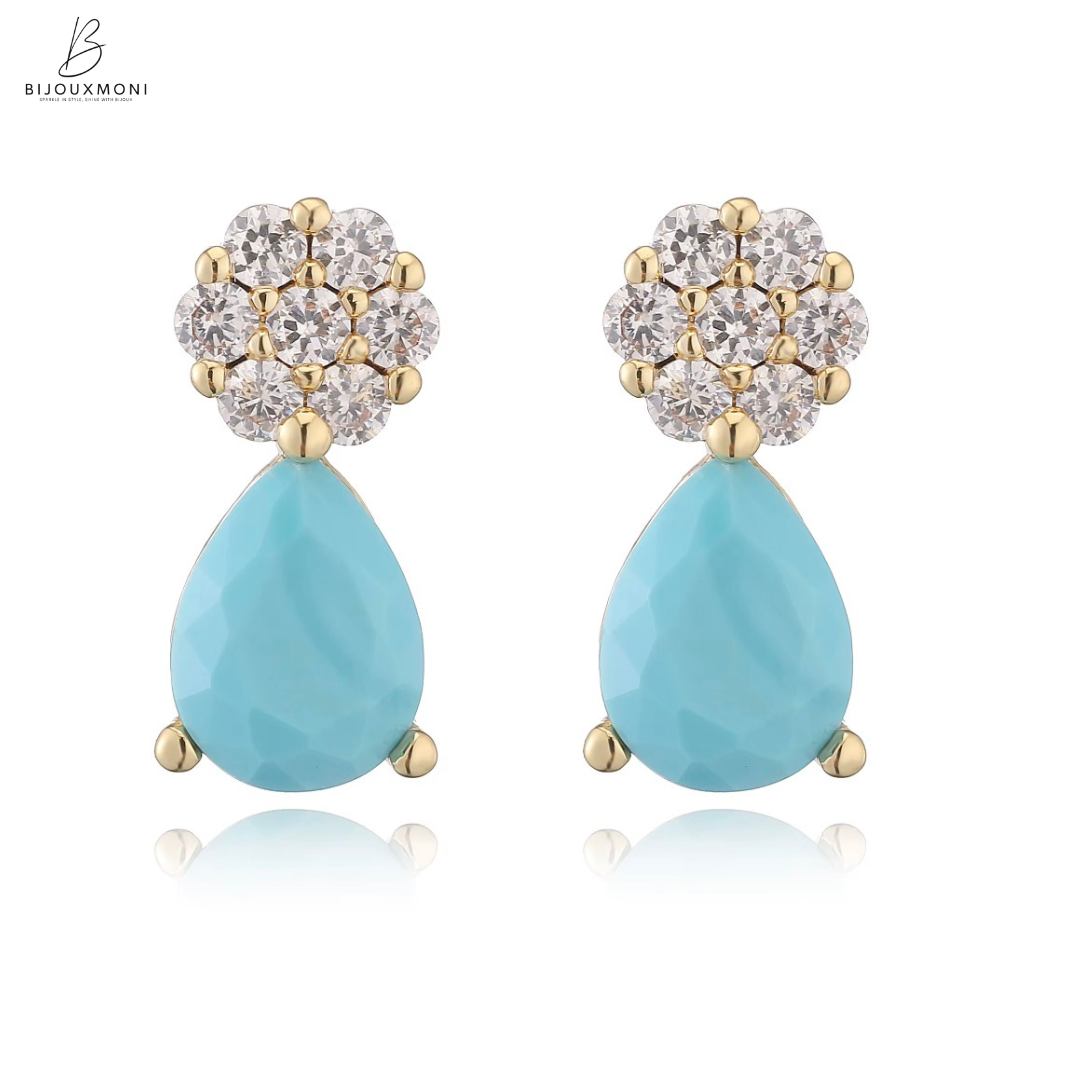 Turquoise Duchess Earrings