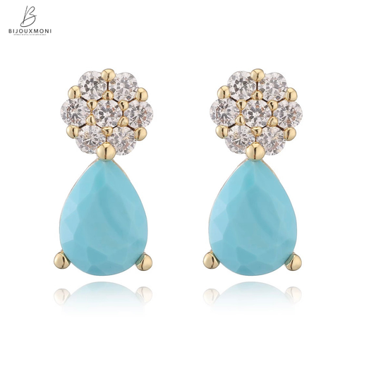 Turquoise Duchess Earrings