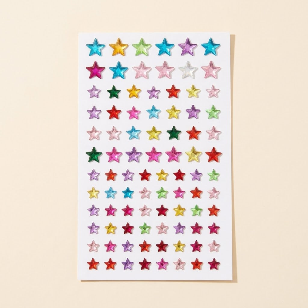 Rhinestone Sticker Sheet | Bedazzle Gems