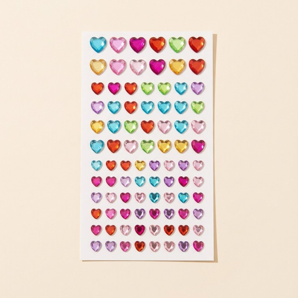 Rhinestone Sticker Sheet | Bedazzle Gems