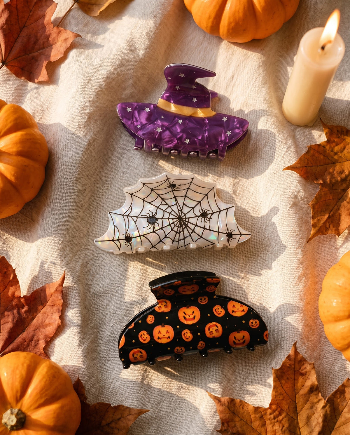 Halloween Claw Clip