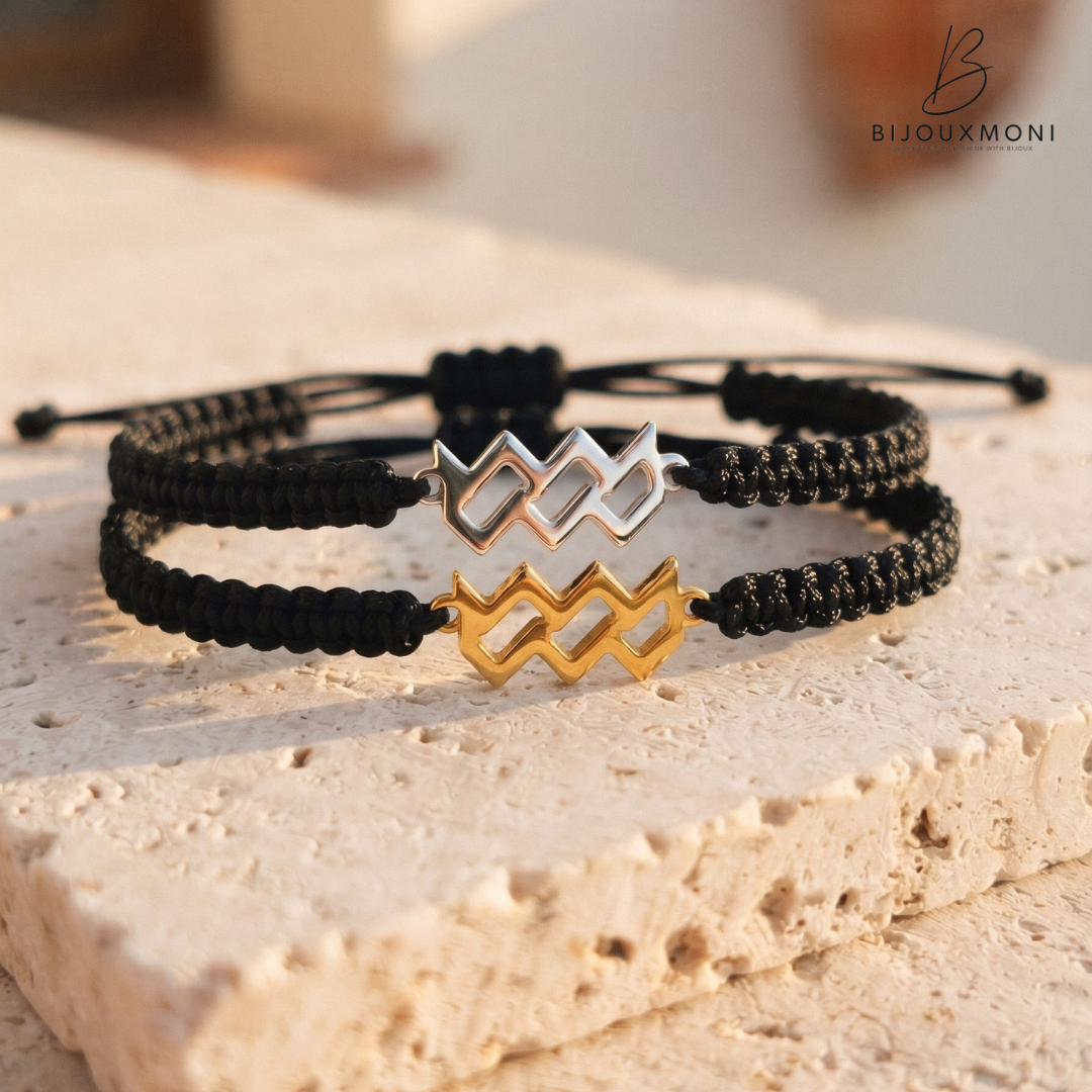 Astra- Zodiac Shamballa Bracelet