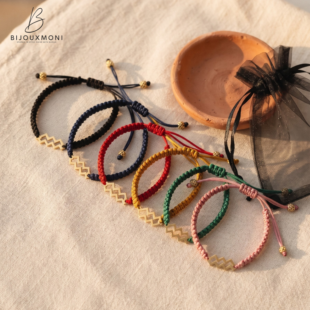 Astra- Zodiac Shamballa Bracelet