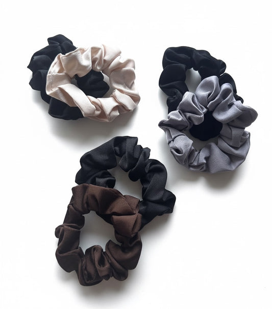 2pcs Satin Small Scrunchie