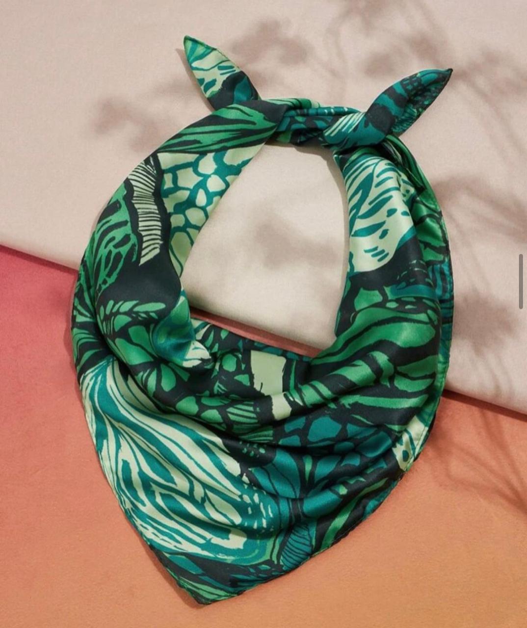 Plant Print Bandana