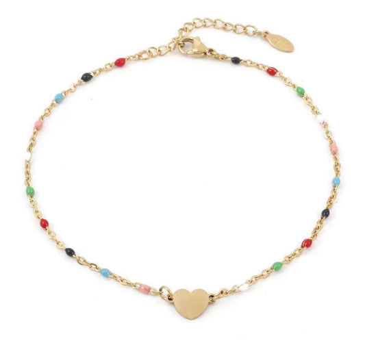 Colored Bead Bracelet