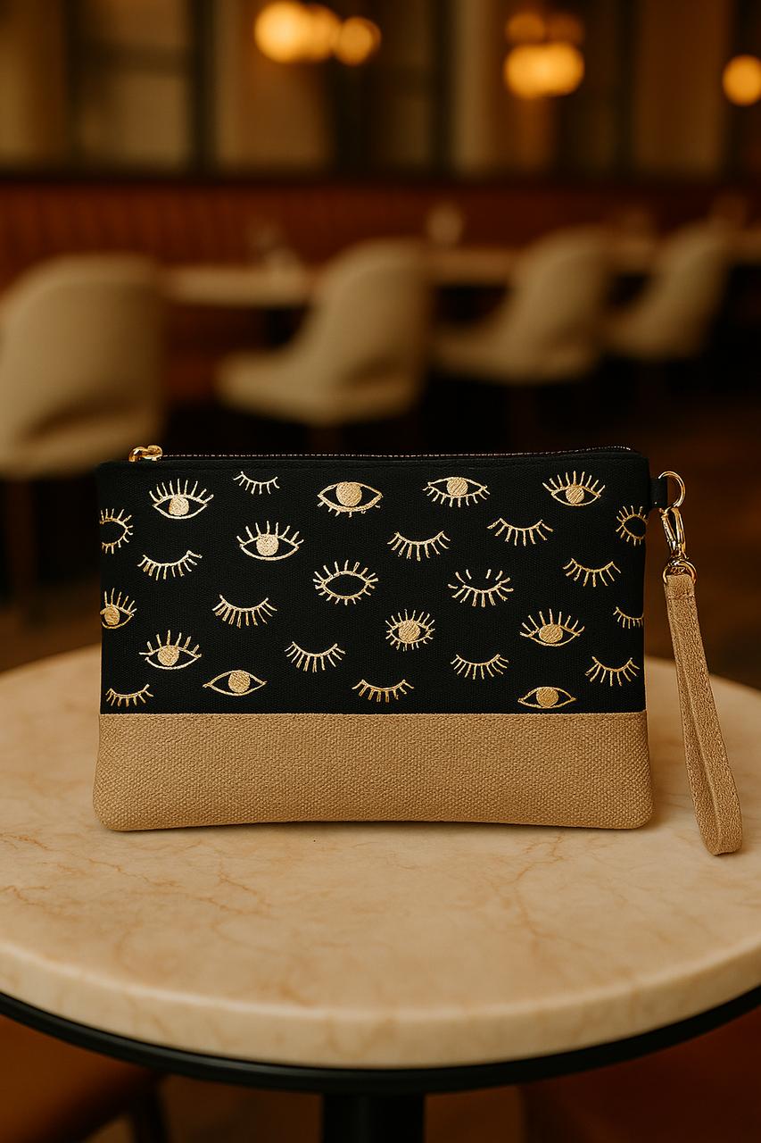 Eye Beach Clutch