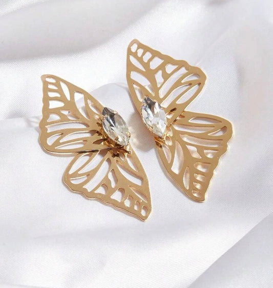 Butterfly Stud Earrings