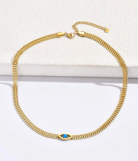 Eye Chain Necklace