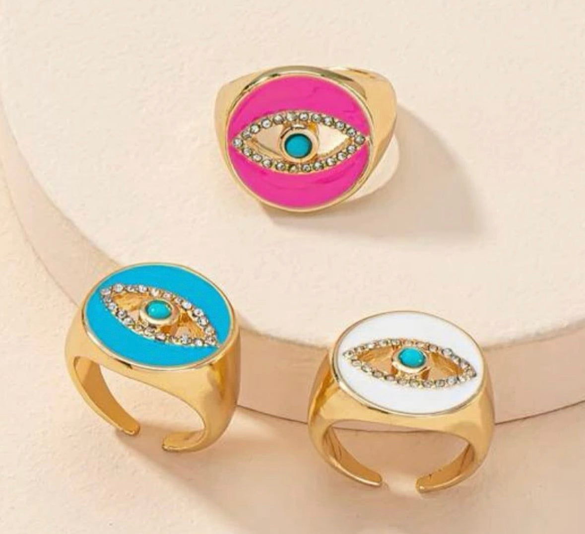 Evil Eye Rings