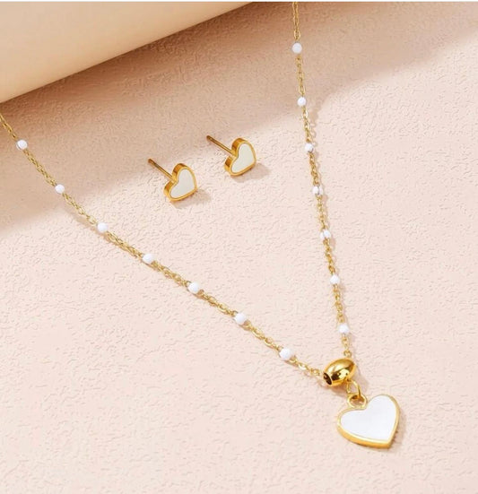 White Heart Set