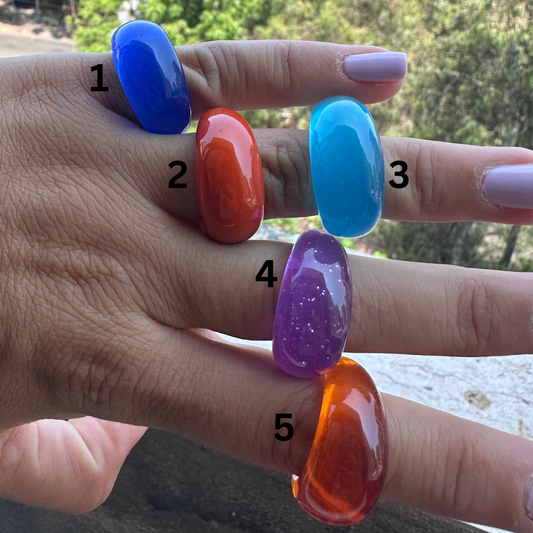 Bubbly Rings