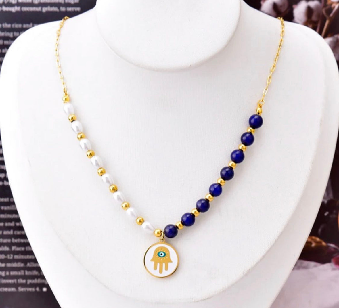 Evil Eye Bead Necklace