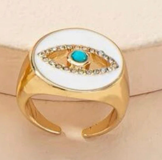 Evil Eye Rings