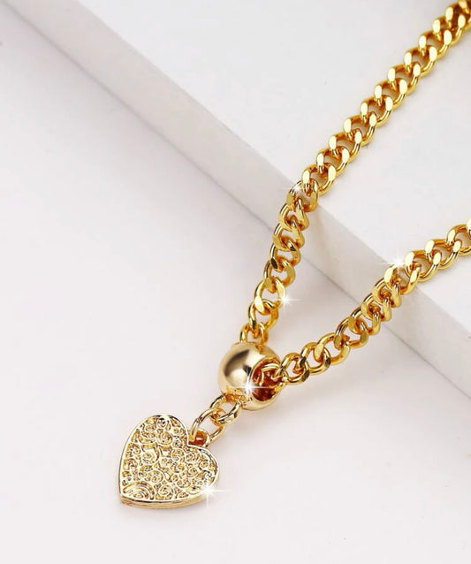 Heart Charm Bracelet
