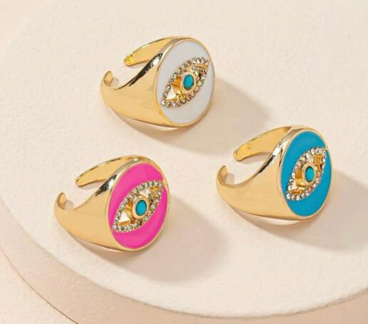 Evil Eye Rings