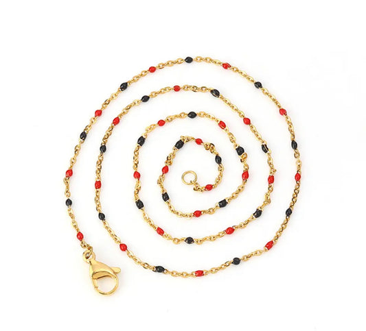 Color Link Necklace