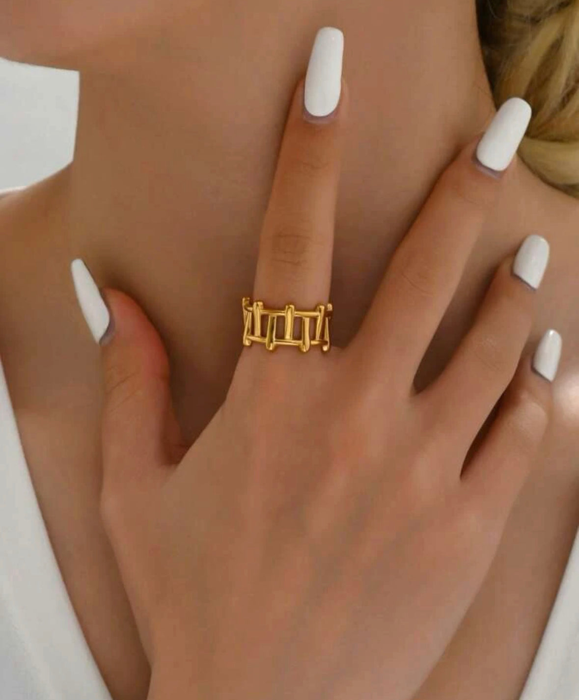 Hollow Cuff Ring