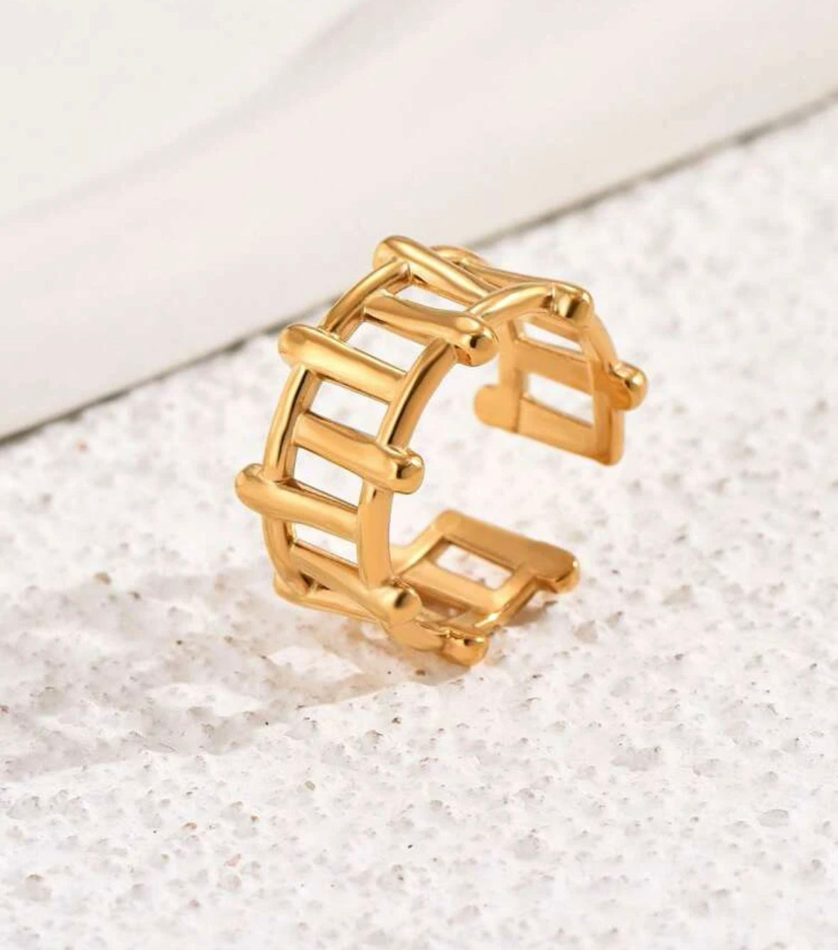Hollow Cuff Ring